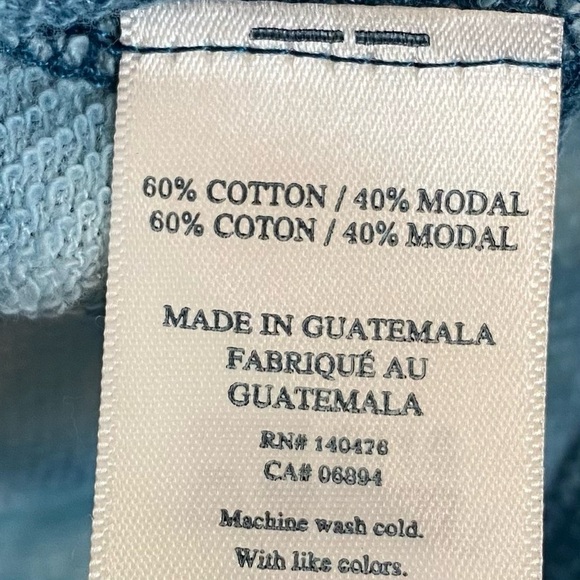 Faherty Go Easy Tee Blue Dye Short Sleeve - Picture 9 of 10